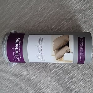 New/Sealed Wall Lettering "Bless Our Home with Love and Laughter"